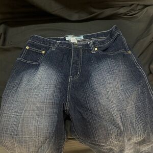 Dark wash Y2K men’s dodeca authentic collection jeans shorts-size 34-#570